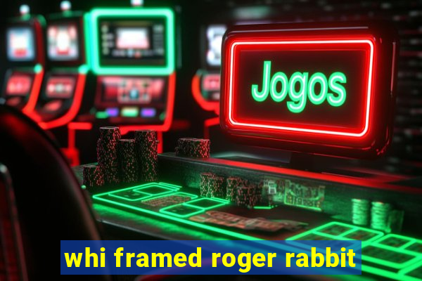 whi framed roger rabbit